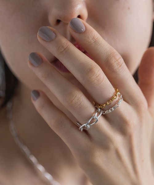 「PAS TIERRA」 リング LARGE ゴールド レディース_画像7