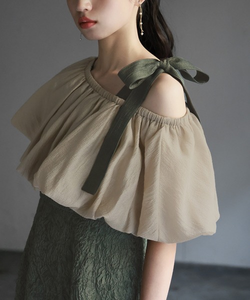 「GIRL」 ドッキングワンピース L ブラック レディース_画像2