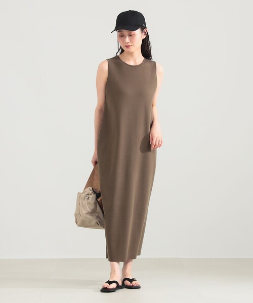 定価17600円❤️新品タグ付❤️ Demi-Luxe BEAMS ノースリーブ Demi-Luxe BEAMS（デミルクス ビームス） ワンピース コットン 16