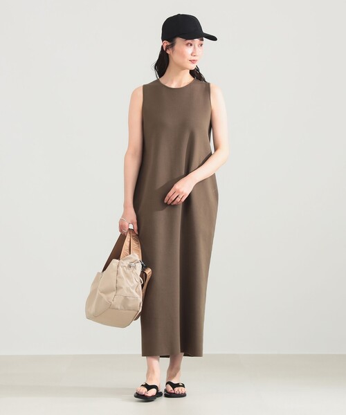 定価17600円❤️新品タグ付❤️ Demi-Luxe BEAMS ノースリーブ Demi-Luxe BEAMS（デミルクス ビームス） ワンピース コットン 16