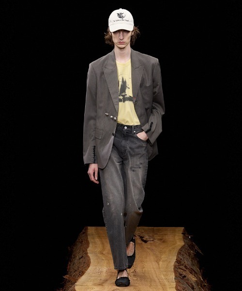 ジャケット テーラードジャケット MASU/エムエーエスユー/RED BAR TACK TAILORED JACKET/M26U6JK001の画像