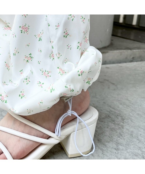 パンツ 花柄ドローストリングパンツ レディース : ZOZOTOWN Yahoo!店