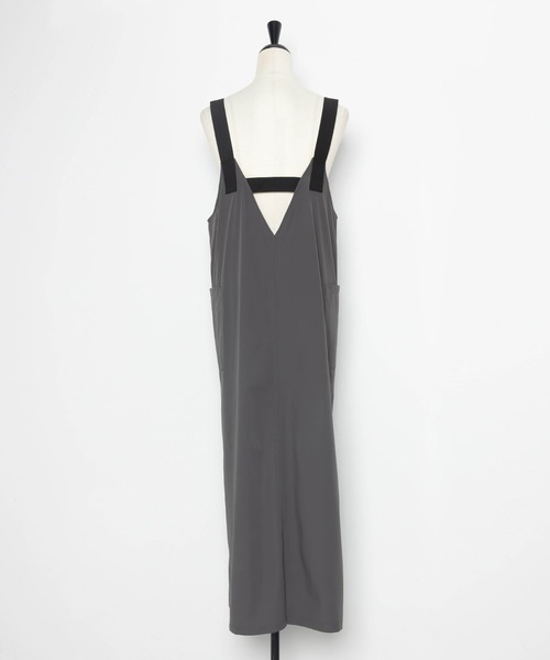 「Bonjour Sagan」 サロペットスカート FREE チャコールグレー レディース_画像5