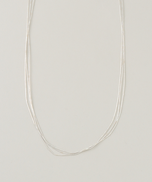 ネックレス 「追加」Native SilverStreams ネックレス 3連 60cm NSA1003600 レディースの画像