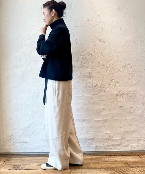 「JOURNAL STANDARD LUXE」 スウェットカットソー - ホワイト レディースの画像
