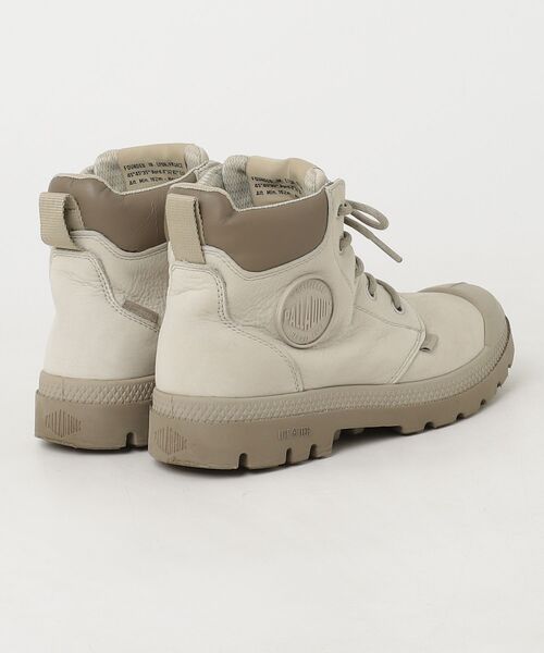 「PALLADIUM」 レースアップブーツ 39 ベージュ メンズ_画像2