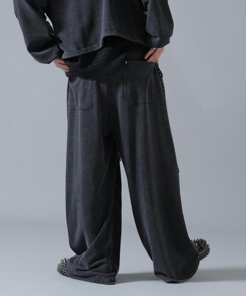 DANKE SCHON（ダンケシェーン） ワイドパンツ スウェットパンツ 