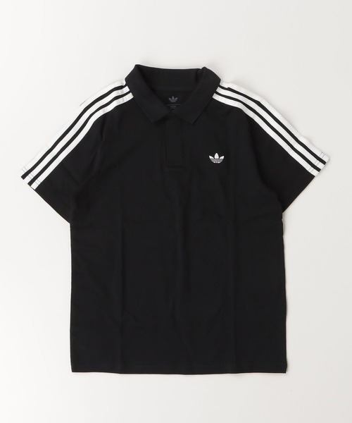 adidas（アディダス） ポロシャツ スリーストライプス 半袖ポロTシャツ