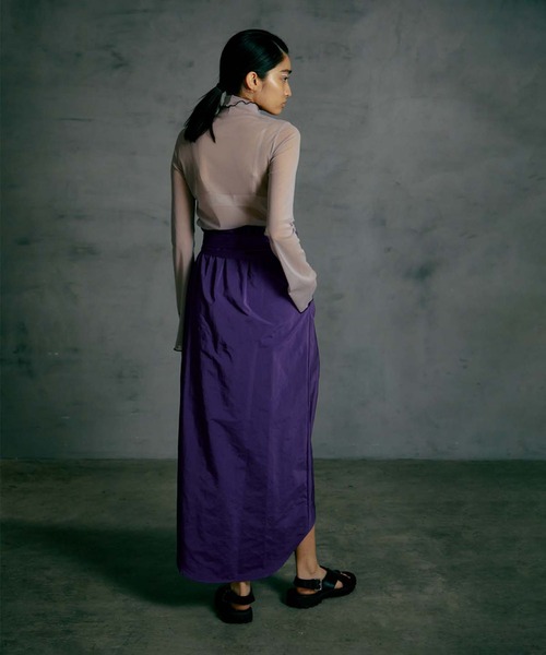 「THINGS THAT MATTER」 スカート 2 パープル レディース_画像8