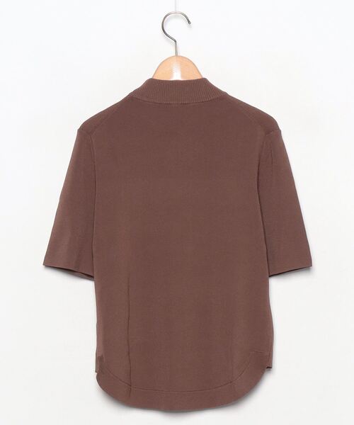 「BLENHEIM」 半袖ニット M ブラウン レディース_画像2
