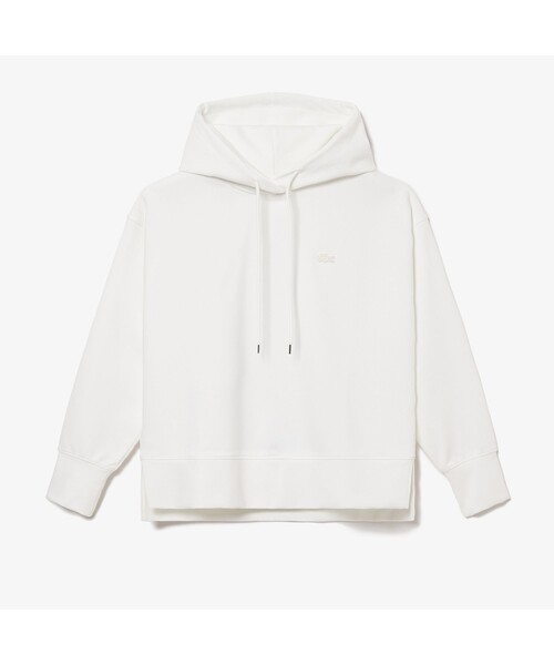 「LACOSTE」 プルオーバーパーカー 34 エンジ レディース_画像6