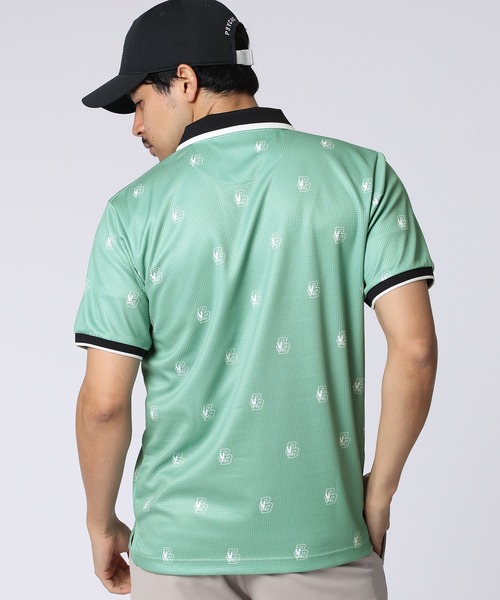 50％OFF PsychoBunnyポロシャツサイズ2 ライムグリーン新品未使用 Psycho Bunny（サイコバニー） ポロシャツ 半袖 「GOLF」カレッジ