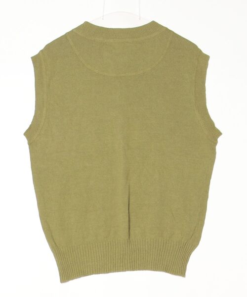 MHL.（エムエイチエル） ノースリーブニット MEDIUM グリーン メンズ 
