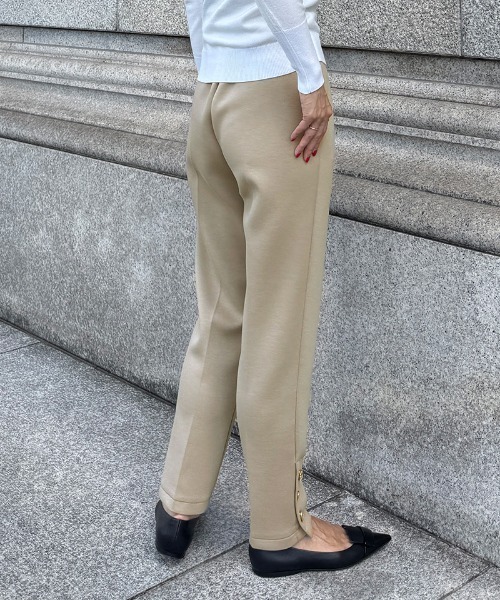 「JENNE」 パンツ MEDIUM ブラック レディースの画像