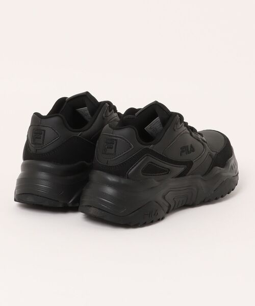 「FILA」 ローカットスニーカー 24.0cm ブラック レディース_画像2