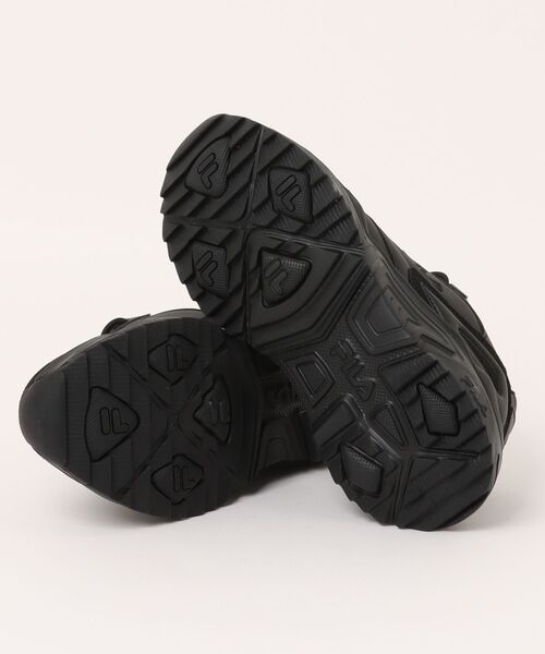 「FILA」 ローカットスニーカー 24.0cm ブラック レディース_画像3