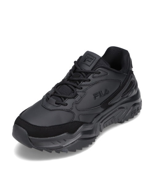 「FILA」 ローカットスニーカー 24.0cm ブラック レディース_画像4