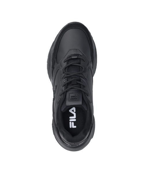 「FILA」 ローカットスニーカー 24.0cm ブラック レディース_画像9
