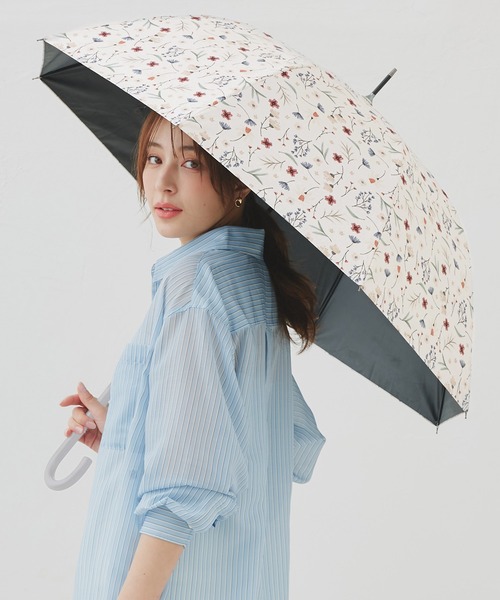 macocca（マコッカ） 傘 日傘 完全遮光 ジャンプ傘 長傘 親骨58cm