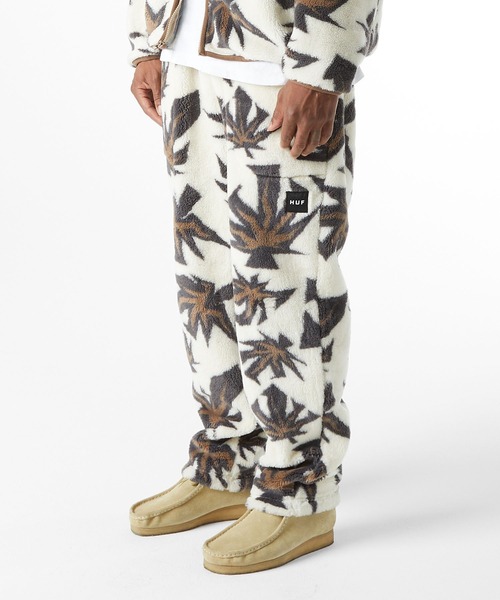 「HUF」 イージーパンツ MEDIUM ナチュラル メンズの画像