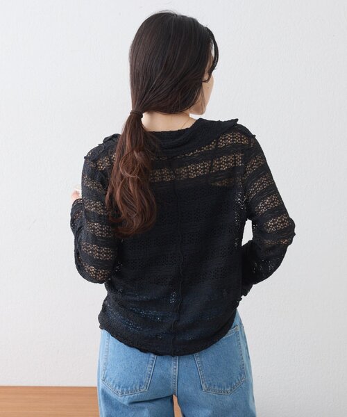 CIAOPANIC TYPY - チャオパニックティピー　トップス　レース CIAOPANIC TYPY（チャオパニックティピー） tシャツ 襟付きレース