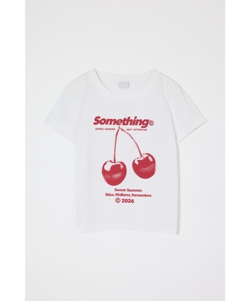 MOUSSY(マウジー) tシャツ 半袖 JN CHERRY Tシャツ レディース MOUSSY(マウジー) tシャツ 半袖 JN CHERRY Tシャツ レディース