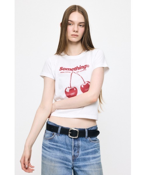 MOUSSY（マウジー） tシャツ JN CHERRY Tシャツ レディース : ZOZOTOWN