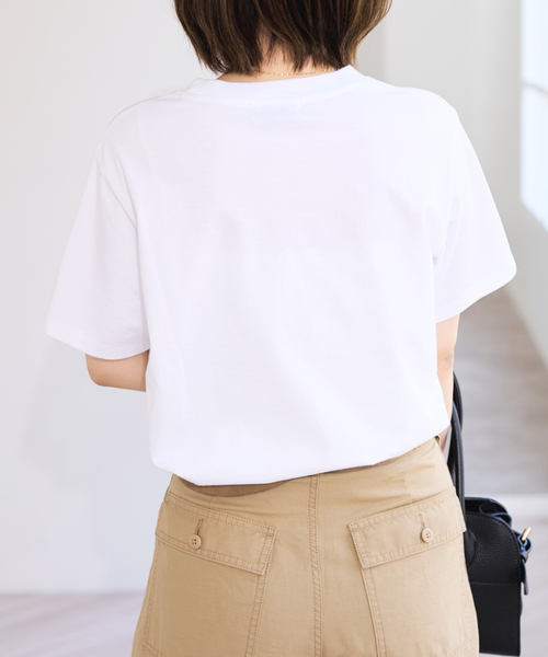 tシャツ TRICOMER/トリコメル VOYAGE A PARIS GIRL TEE レディースの画像