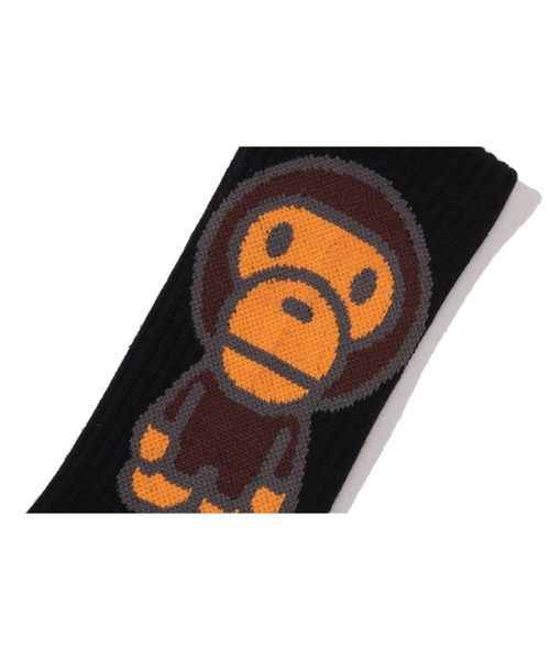 A BATHING APE（アベイシングエイプ） 靴下 BABY MILO SOCKS UNDERWEAR