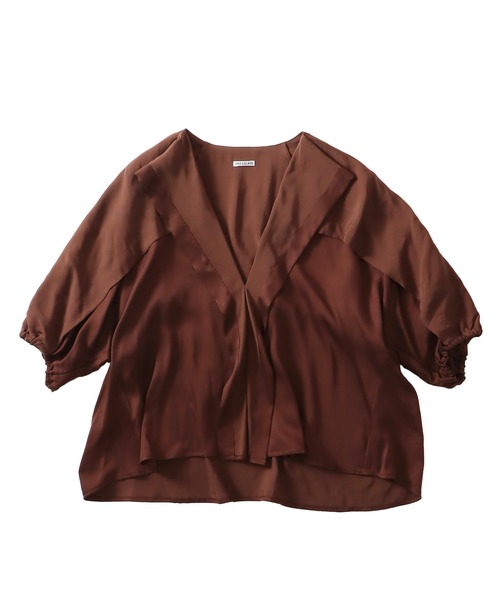DRESSLAVE（ドレスレイブ） ブラウス シャツ design yoke silky blouse 