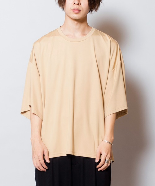 「NO ID.」 半袖Tシャツ ONE SIZE ライトブルー メンズ_画像3