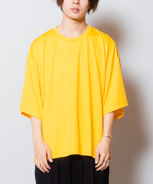 「NO ID.」 半袖Tシャツ ONE SIZE ライトブルー メンズ_画像4