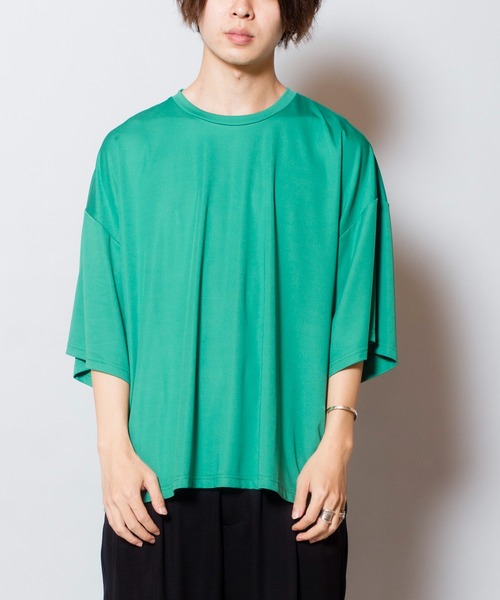 「NO ID.」 半袖Tシャツ ONE SIZE ライトブルー メンズ_画像6