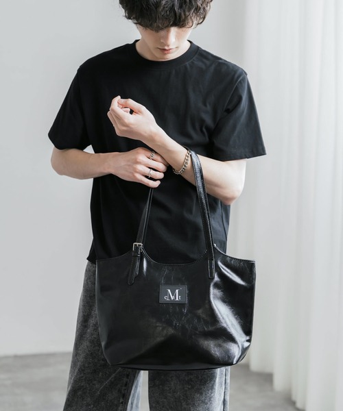 MUCENT（ムセント） トートバッグ ARMAND FRONT BUCKLE LEATHER