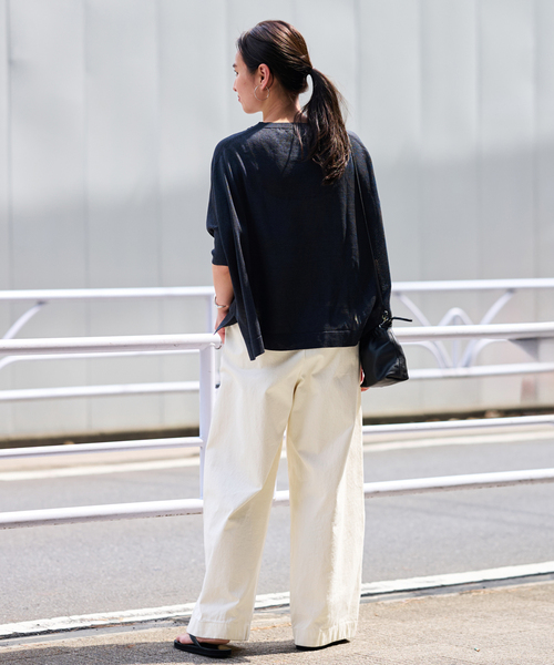 「FRAMeWORK」 チノパンツ 40 ベージュ レディース_画像4
