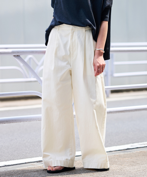 「FRAMeWORK」 チノパンツ 40 ベージュ レディース_画像5