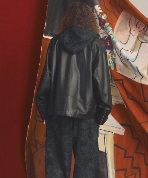 MAISON SPECIAL（メゾンスペシャル） 革ジャン ライダース 「UNISEX