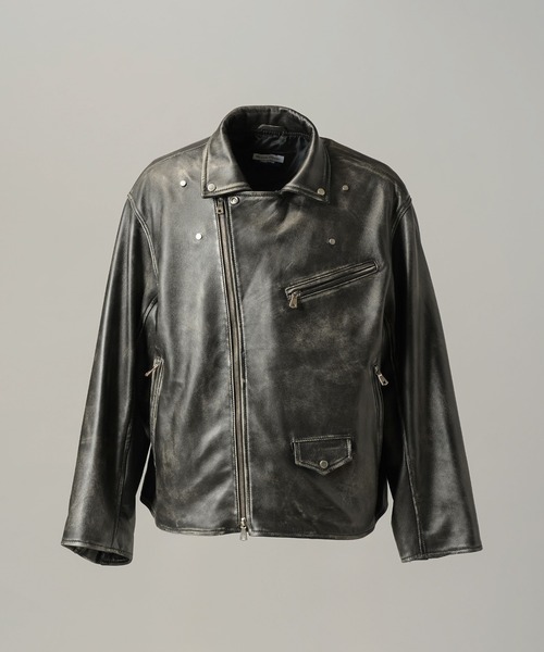 MAISON SPECIAL（メゾンスペシャル） 革ジャン ライダース 「UNISEX