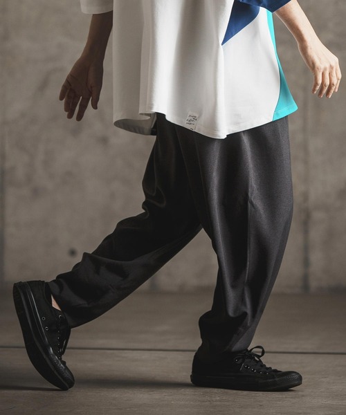 「GLIMCLAP」 パンツ L チャコール メンズ_画像8