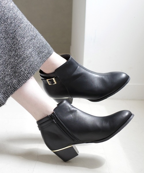 新品未使用】ami paris アミパリ ショートブーツ ブラック レザー