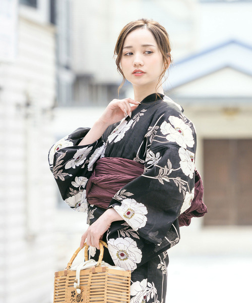 SOUBIEN（創美苑） 浴衣 選べるレディース浴衣2点セット （浴衣＋帯