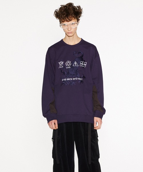 SHAREEF トレーナー スウェット 虎”emb. BIG SWEAT メンズ : ZOZOTOWN 