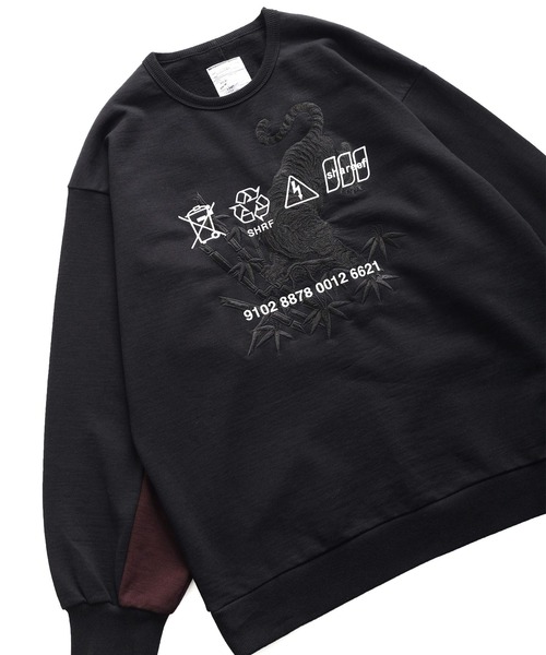 SHAREEF（シャリーフ） トレーナー スウェット 虎”emb. BIG SWEAT