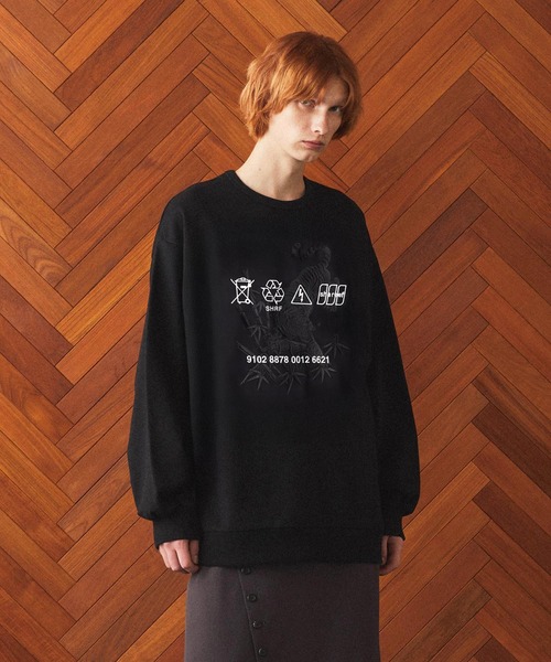 シャリーフ スウェット SHAREEF（シャリーフ） トレーナー スウェット 虎”emb. BIG SWEAT