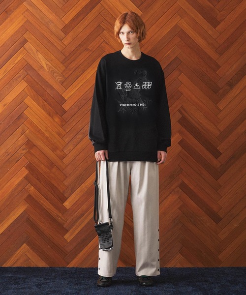 SHAREEF（シャリーフ） トレーナー スウェット 虎”emb. BIG SWEAT
