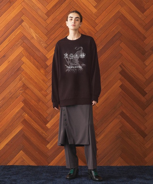 SHAREEF（シャリーフ） トレーナー スウェット 虎”emb. BIG SWEAT
