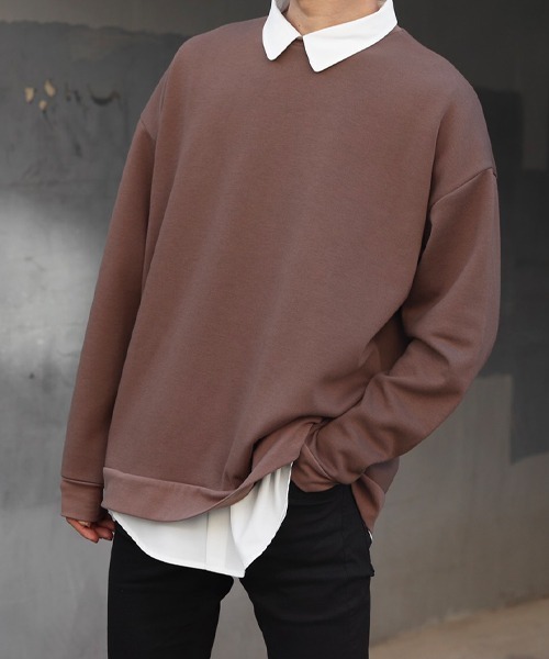 スウェット インフルエンサー【DAISUKE.】×【Nilway】 サイドポケットポンチルーズスウェット|ZOZOTOWN PayPayモール店|16