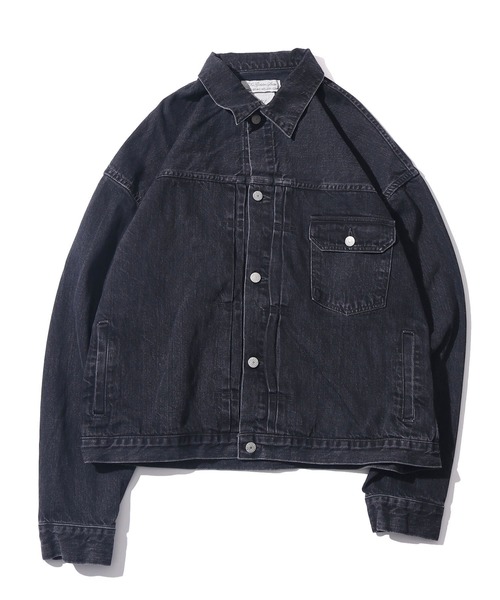 【90~00s】ペレペレ/オーバーサイズブラックデニムジャケット/Gジャン/XL REMI RELIEF（レミ レリーフ） デニムジャケット gジャン ブラック