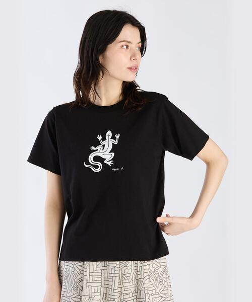 agnes b.（アニエスベー） tシャツ SF64 TS レザールTシャツ