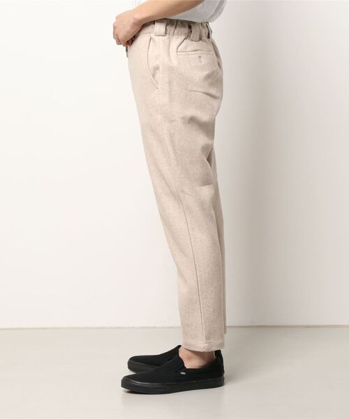 ARCHIVER パンツ 「Sa」「it」フェイクウール ワイドテーパード シェフ